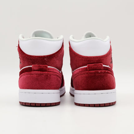 FZ3334-100 Nike Air Jordan 1 Mid Red Velvet (Women's)