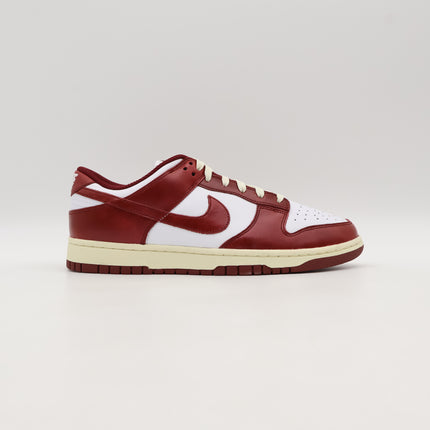 FJ4555-100 Nike Dunk Low PRM Team Red and White (Women's)