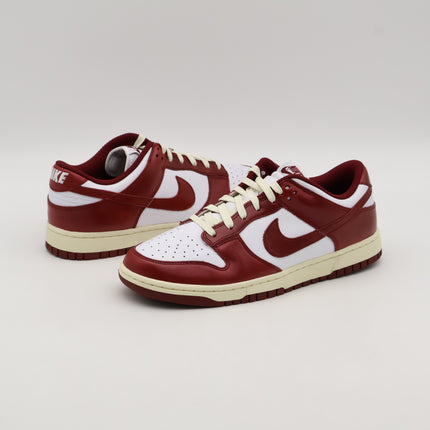 FJ4555-100 Nike Dunk Low PRM Team Red and White (Women's)