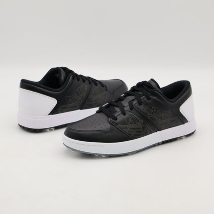 FZ4153-003 Nike Air Jordan Nu Retro 1 Low Golf Black White (Men's)