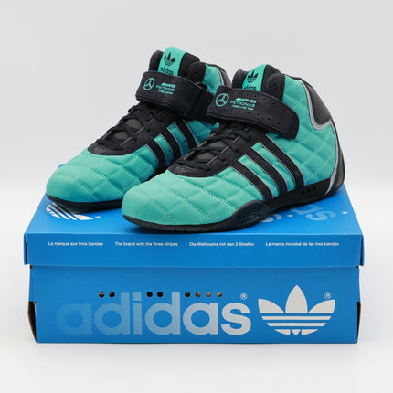 JQ1779 Mercedes AMG PETRONAS F1 Team adidas Adiracer High Semi Mint Rush (Men's)