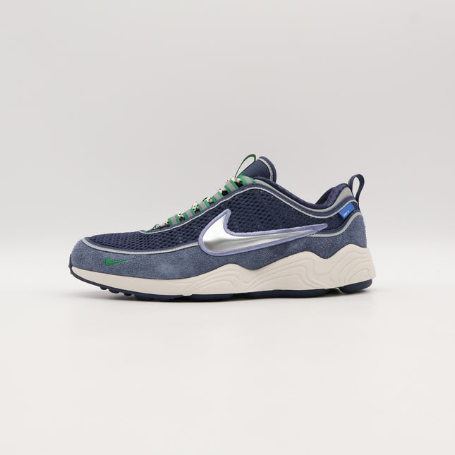 HV4847-400 UNDEFEATED Nike Air Zoom Spiridon Thunder Blue Silver (Men's)