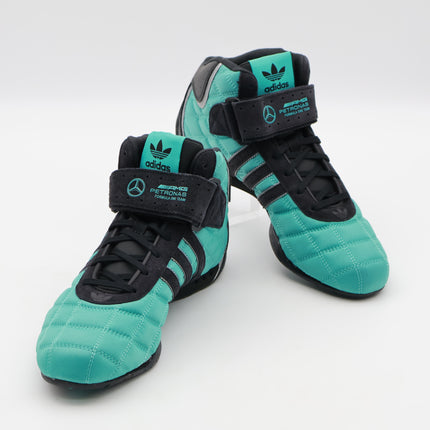 JQ1779 Mercedes AMG PETRONAS F1 Team adidas Adiracer High Semi Mint Rush (Men's)