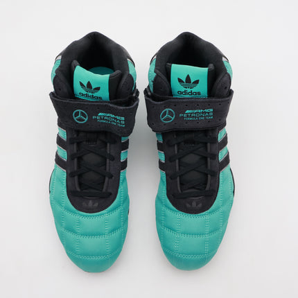 JQ1779 Mercedes AMG PETRONAS F1 Team adidas Adiracer High Semi Mint Rush (Men's)