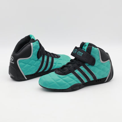 JQ1779 Mercedes AMG PETRONAS F1 Team adidas Adiracer High Semi Mint Rush (Men's)