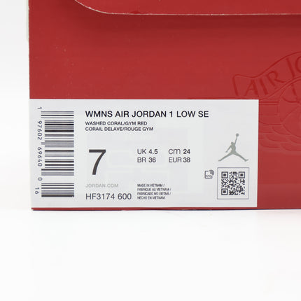 HF3174-600 Nike Women's Air Jordan 1 Low Valentine's Day (Women's)