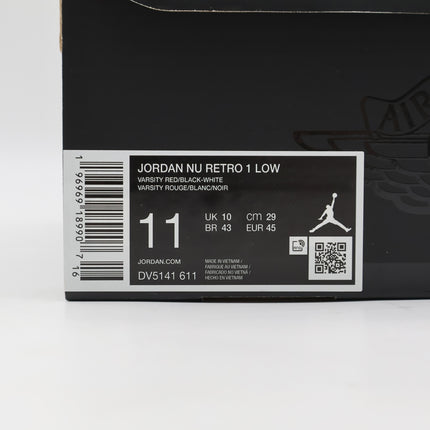 DV5141-611 Nike Jordan Nu Retro 1 Low Chicago (Men's)