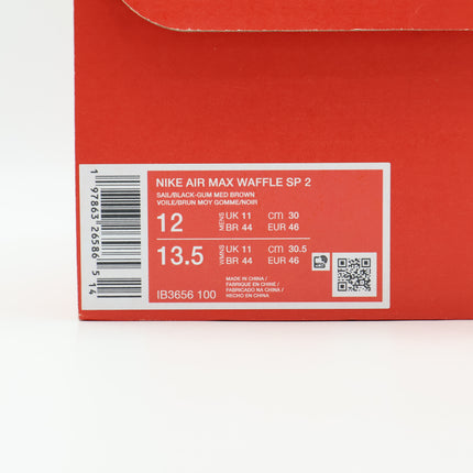 IB3656-100 Nike Air Max Waffle SP 2 Sail Black (Men's)