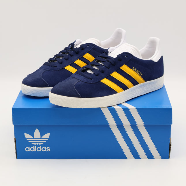 IG2094 adidas Originals Gazelle Night Indigo Crew Yellow Core White (Men's)