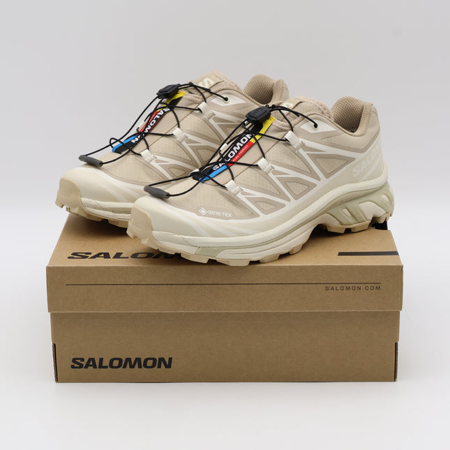 L47732400 Salomon XT-6 GORE-TEX Oxford Tan Almond Milk Safari (Men's)