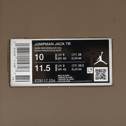 FZ8117-204 Travis Scott Nike Jordan Jumpman Jack TR Dark Mocha (Men's)