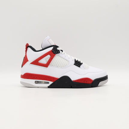 DH6927-161 Nike Air Jordan 4 Retro Red Cement Fire Black Neutral Grey (Men's)