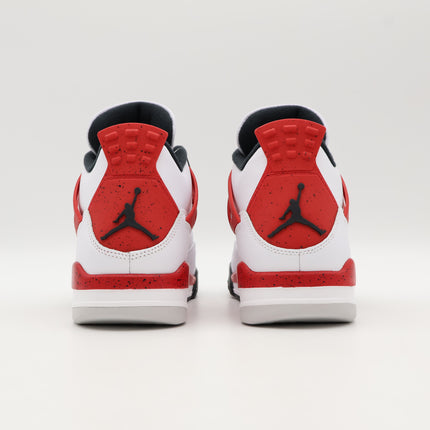 DH6927-161 Nike Air Jordan 4 Retro Red Cement Fire Black Neutral Grey (Men's)