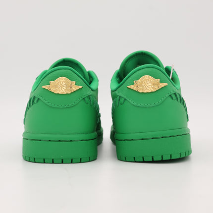 FN5032-300 Nike Air Jordan 1 Low MM Lucky Green Metallic Gold (Women's)