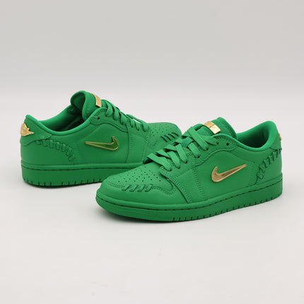 FN5032-300 Nike Air Jordan 1 Low MM Lucky Green Metallic Gold (Women's)