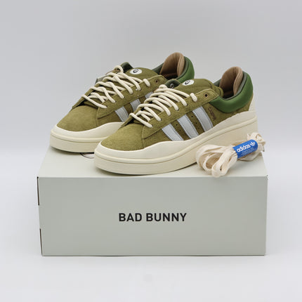 ID7950 Bad Bunny adidas Originals Campus Wild Moss Green Brown Khaki (Men's)