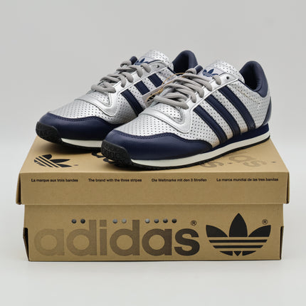 JR1614 adidas Originals Galaxy OG Silver Metallic Night Indigo Off White (Men's)