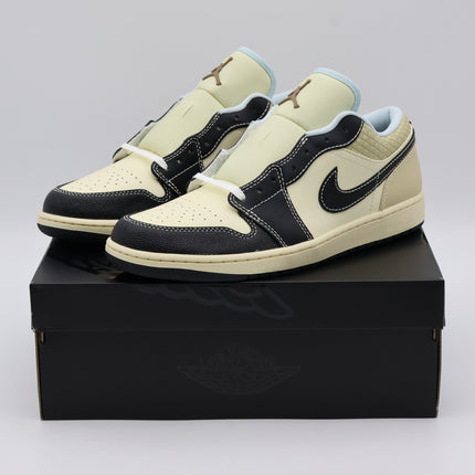 HQ3437-101 Nike Air Jordan 1 Retro Low SE Coconut Milk Glacier Blue (Men's)