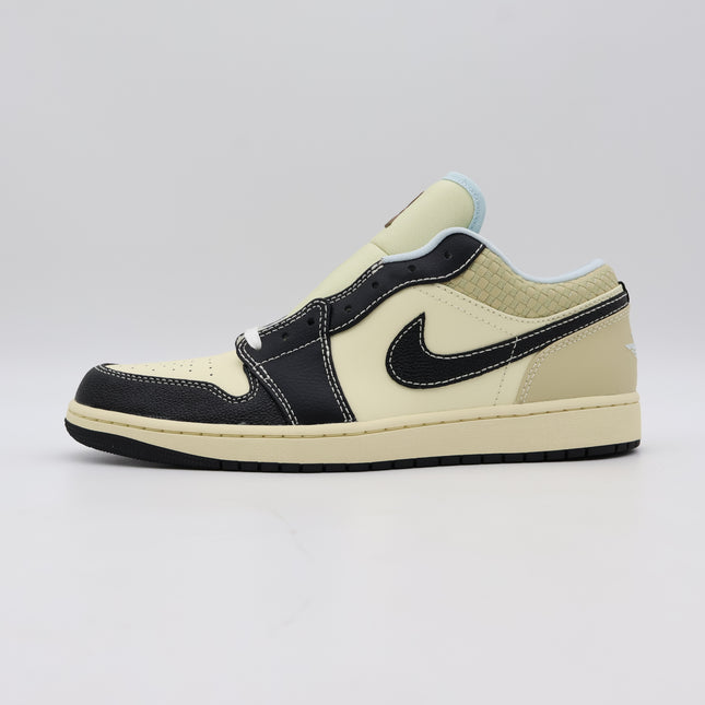 HQ3437-101 Nike Air Jordan 1 Retro Low SE Coconut Milk Glacier Blue (Men's)