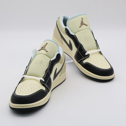 HQ3437-101 Nike Air Jordan 1 Retro Low SE Coconut Milk Glacier Blue (Men's)