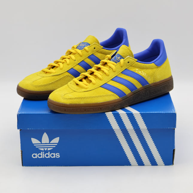 FV1226 adidas Originals Handball Spezial Wonder Glow Blue Gum Gold (Men's)