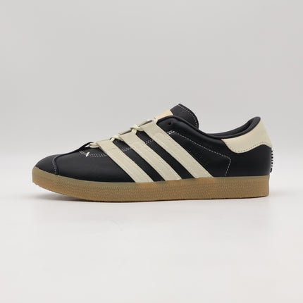 ID3517 FOOT INDUSTRY adidas Originals Gazelle Core Black Cream White (Men's)