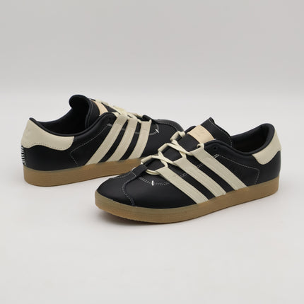 ID3517 FOOT INDUSTRY adidas Originals Gazelle Core Black Cream White (Men's)