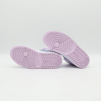 BQ6472-510 Nike Air Jordan 1 Mid Indigo Haze White Doll  (Women's)