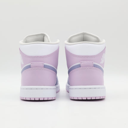 BQ6472-510 Nike Air Jordan 1 Mid Indigo Haze White Doll  (Women's)