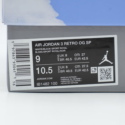 IB1482-100 Nike Air Jordan 3 OG SP Seoul 2.0 (Men's)
