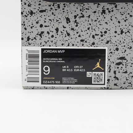 DZ4475-168 Nike Jordan MVP White Cardinal Red Vivid Orange Black (Men's)