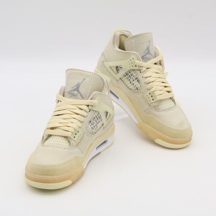 CV9388-100 Off-White �~ Nike Air Jordan 4 SP Sail (Women's)