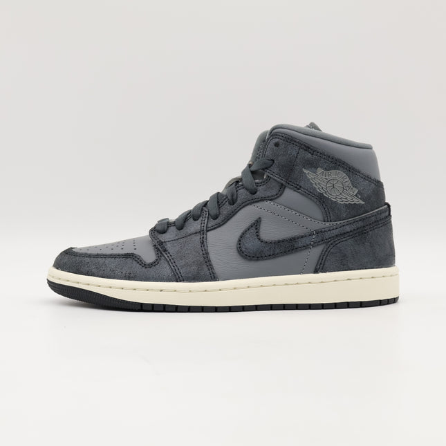 FJ3448-001 Nike Air Jordan 1 Mid SE Smoke Grey (Women's)