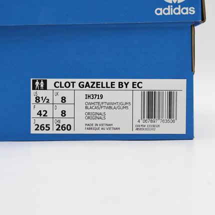 IH3719 CLOT adidas Originals Gazelle OG by Edison Chen Off White (Men's)