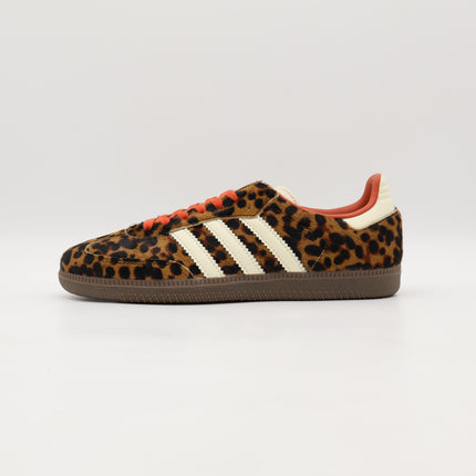 JI2734 adidas Originals Women's Samba OG Leopard Preloved Red (Women's)