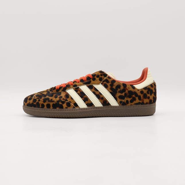JI2734 adidas Originals Women's Samba OG Leopard Preloved Red (Women's)