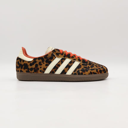 JI2734 adidas Originals Women's Samba OG Leopard Preloved Red (Women's)
