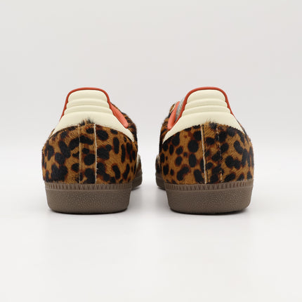 JI2734 adidas Originals Women's Samba OG Leopard Preloved Red (Women's)