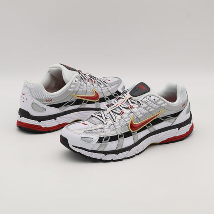 BV1021-101 Nike P-6000 White Varsity Red (Women's)