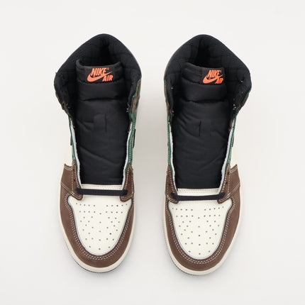DH3097-001 Nike Air Jordan 1 Retro High OG Hand Crafted Black Brown (Men's)