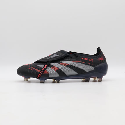 ID8964 adidas Predator Elite Fold Over Tongue FG Core Black Grey Four (Men's)
