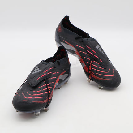 ID8964 adidas Predator Elite Fold Over Tongue FG Core Black Grey Four (Men's)