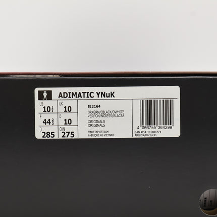 IE2164 YNuK adidas Adimatic Dark Green Core Black Off White (Men's)