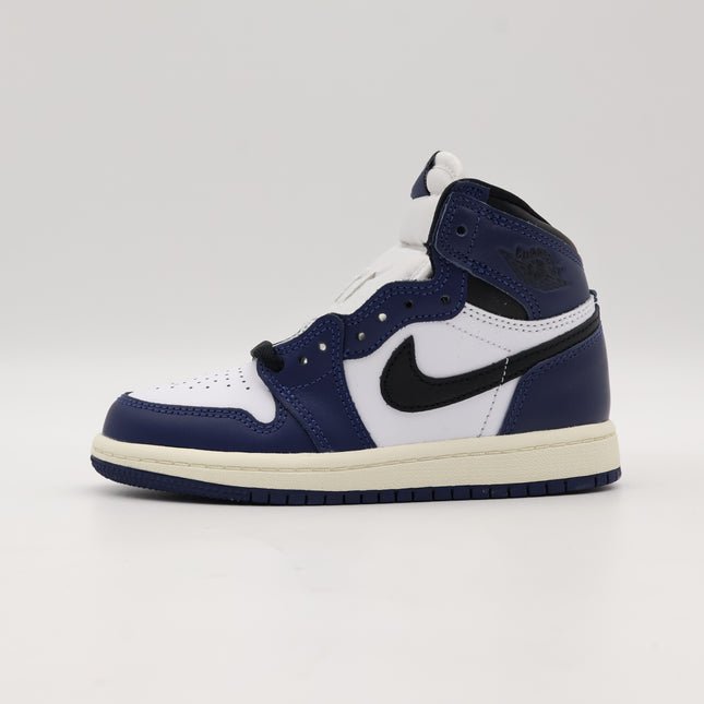 FD1412-401 Nike PS Air Jordan 1 Retro High OG Midnight Navy