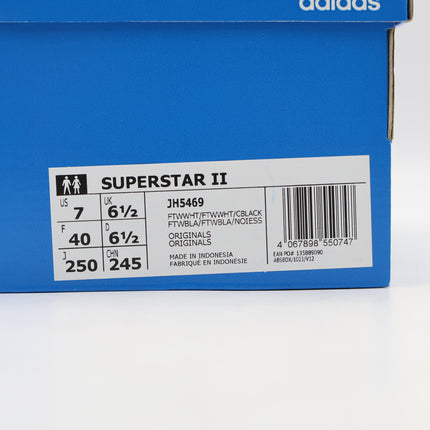 JH5469 adidas Originals Superstar 2 Cloud White Core Black (Men's)