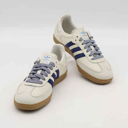 JI3907 adidas Originals Samba OG Off White Dark Blue Clear Sky (Women's)