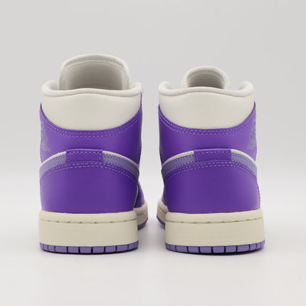 BQ6472-504 Nike Air Jordan 1 Mid Action Grape (Women's)