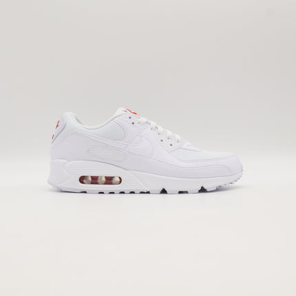 DM0029-118 Nike Air Max 90 White Light Crimson White (Men's)