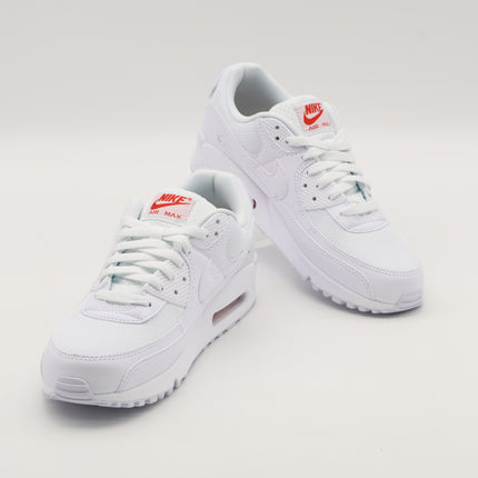 DM0029-118 Nike Air Max 90 White Light Crimson White (Men's)