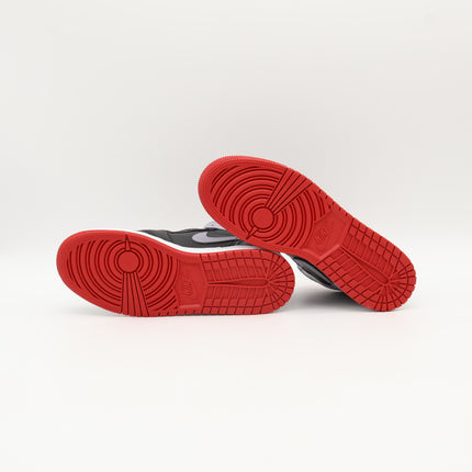 DQ8423-006 Nike GS Air Jordan 1 Mid Black Cement Grey